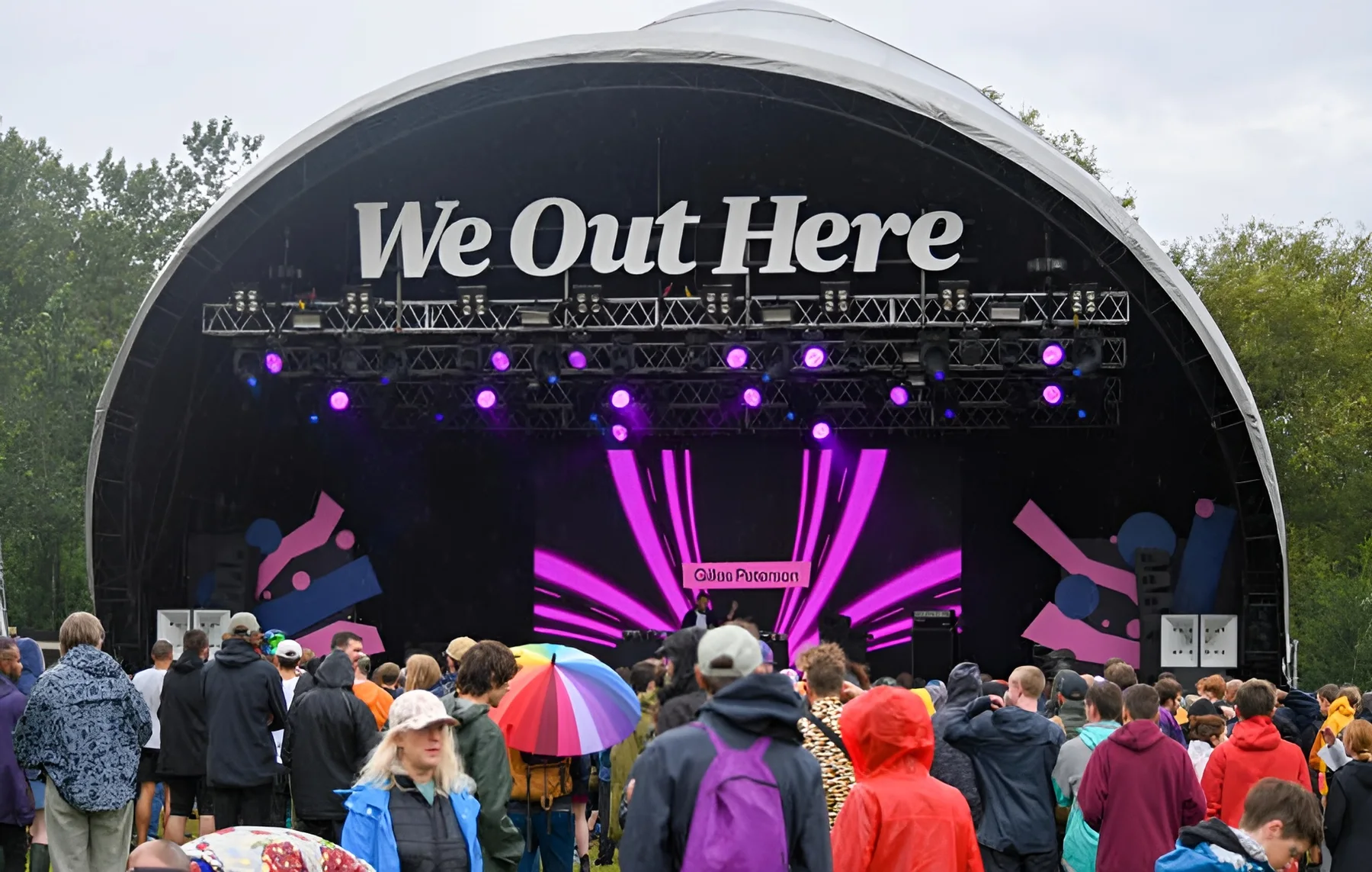 Festival taxi transport for We Out Here visitors